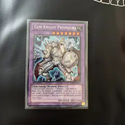 Yu-Gi-Oh Gem-Knight Prismaura HA06-EN020 Secret Rare 1st Edition - Image 1