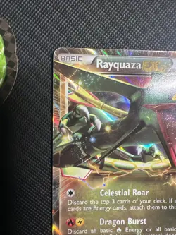 Pokemon TCG Rayquaza EX Holo Rare Card 85/124 Exalted Dragons Series - Image 2