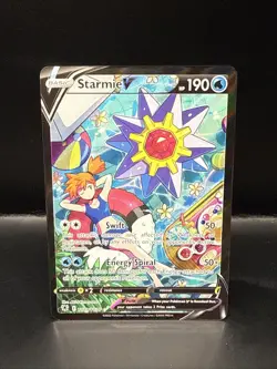 Pokemon TCG Starmie v Astral Radiance Holo Ultra Rare Card TG13/TG30 - Image 4