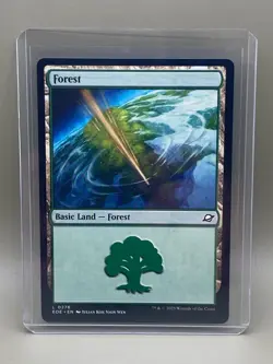 FOREST #0276 Edge Of Eternities MTG COMMON Card Near Mint - Image 1