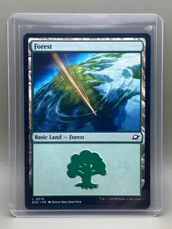 FOREST #0276 Edge Of Eternities MTG COMMON Card Near Mint - Image 1