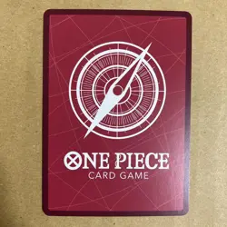 One Piece Trading Card Lucci Leader Parallel Gold Text Playable - Image 2