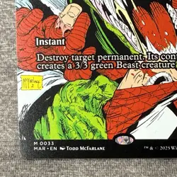 Beast Within (Borderless) - MAR #33 MTG NM Nonfoil Magic the Gathering - Image 4