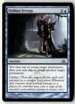 HIDDEN STRINGS #12 (COMMON) MTG DRAGON'S MAZE - Image 1