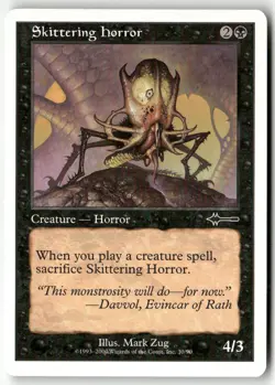 SKITTERING HORROR #30 (COMMON) MTG BEATDOWN BOX SET - Image 1