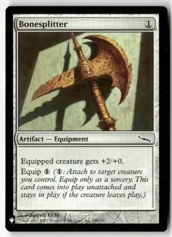 BONESPLITTER #146 (COMMON) MTG THE LIST REPRINTS - Image 1