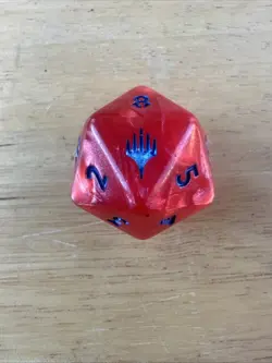 Oversized D20 Spindown Life Counter Marvel's Spider-Man MTG Magic SPM Free Ship - Image 2