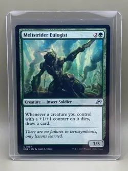 MELTSTRIDER EULOGIST #0197 Edge Of Eternities MTG UNCOMMON Card Near Mint - Image 1