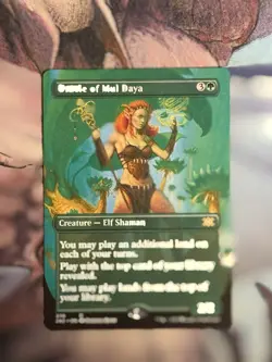 MTG Oracle of Mul Daya Borderless - Double Masters NM - Image 1