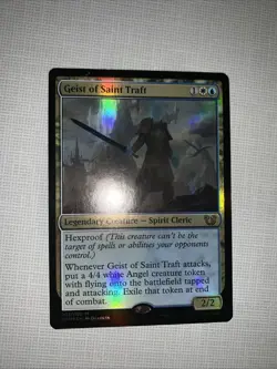 MTG Magic The Gathering Geist Of Saint Traft Foil DDQ Mythic Spirit Azorious - Image 1
