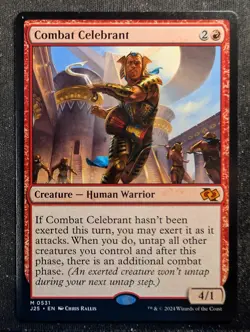 Combat Celebrant - Foundations Jumpstart (MTG) - Image 1