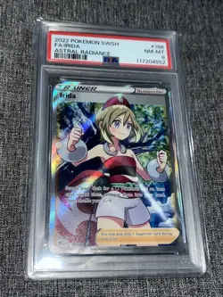 Irida Full Art 186/189 SWSH Astral Radiance 2022 Pokemon PSA 8 117204552 - Image 1