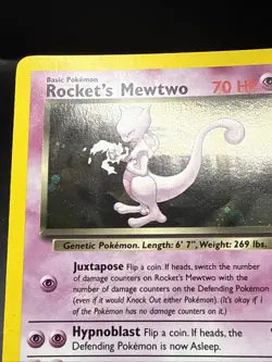 Pokemon TCG Gym Challenge Rocket's Mewtwo 14/132 Holo - Image 5