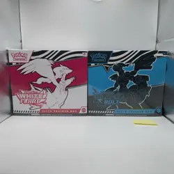 Pokemon Black Bolt & White Flare Elite Trainer Box Factory Sealed 2 Pack ETB #1 - Image 1