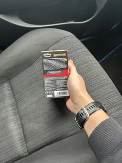 Pokemon Mega Evolution Half Booster Box Unsealed Bought Today in Hand - Image 2