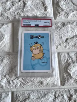 2019 Pokemon Old Maid - Psyduck PSA 10 - Image 3