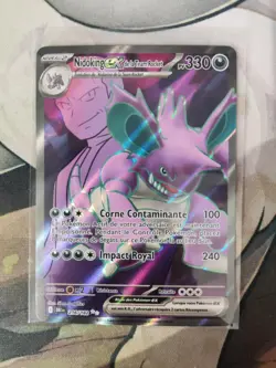 🔥Carte Pokemon Nidoking EX 216/182 FA Rivalites Destinees EV10 FR NEUF - Image 1