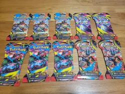 10x Lot Pokemon Mega Evolution Sleeved Booster Packs BRAND NEW SEALED - Image 1