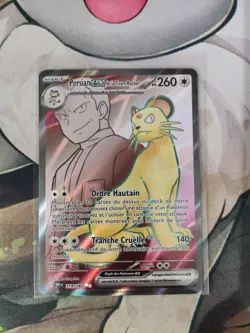 🔥Carte Pokemon Persian EX 219/182 Rivalites Destinees EV10 FR NEUF - Image 1