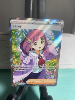 Lacey - 166/142 - Full Art Ultra Rare - Stellar Crown Pokemon TCG - Image 1
