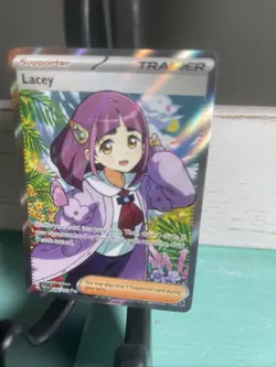 Lacey - 166/142 - Full Art Ultra Rare - Stellar Crown Pokemon TCG - Image 3