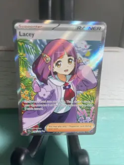 Lacey - 166/142 - Full Art Ultra Rare - Stellar Crown Pokemon TCG - Image 4