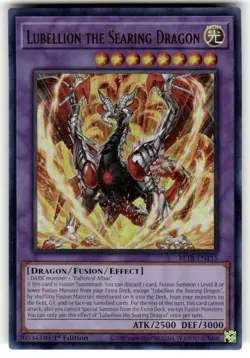 Lubellion the Searing Dragon BLTR-EN115 1st Edition Ultra Rare NM Yugioh - Image 1