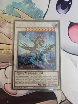 Yugioh secret rare red-eyes zombie dragon lord MP23-EN083 - Image 1