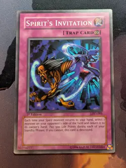 Spirit's Invitation - LOD-095 - Common - 1st Edition - YuGiOh - VLP - Image 1