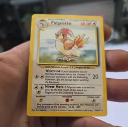 Pidgeotto 22/102 base set non Holo Rare Pokemon card - Image 2