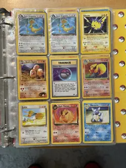 Huge Pokemon Collection Binder Vintage Card Lot 180 Cards - Image 2