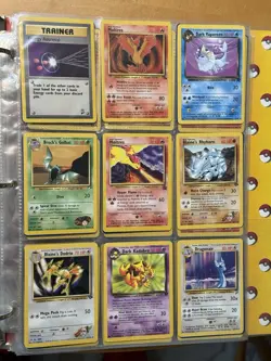 Huge Pokemon Collection Binder Vintage Card Lot 180 Cards - Image 4