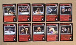 WWE Raw Deal CCG Rare Reversal 10 Card Set - Image 1