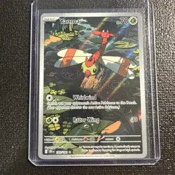 Pokemon TCG Yanma Destined Rivals Full Art Rare Card 183/182 - Image 1