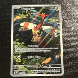 Pokemon TCG Yanma Destined Rivals Full Art Rare Card 183/182 - Image 2