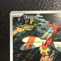 Pokemon TCG Yanma Destined Rivals Full Art Rare Card 183/182 - Image 3