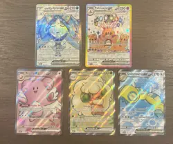 Pokemon 5 Card Lot - Full Art EX Ultra Rares NM - Image 1