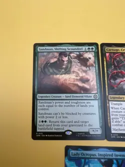 Spider-Man MTG Rare Villain Card Lot. Electro. Borderless Lady Octopus. Non Foil - Image 4