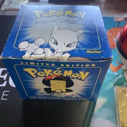 Mewtwo - Pokemon 23k Gold Plated Trading Card Burger King Promo 1999 Nintendo - Image 4