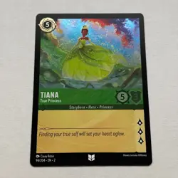 Tiana 94/204 Disney Lorcana Rise of the Floodborn Uncommon Cold Foil Card NM - Image 1