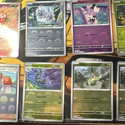 Pokemon Black Bolt And White Flare Pokeball Stamped Card Lot- 12 - Image 3