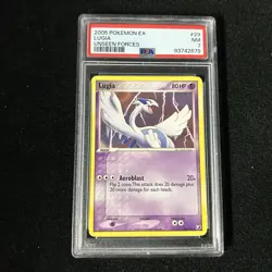 Pokemon Collection Vintage WoTC & PSA Lugia 100x Holos Binder Page Cards Lot - Image 2
