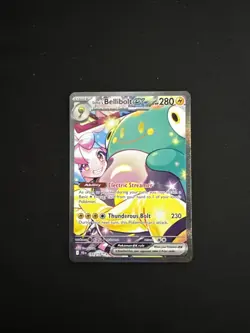 Iono's Bellibolt EX Sir 183/159 SV09 Holo Pokemon TCG Card Journey Together - Image 1