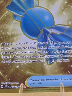 Pokemon TCG Rare Candy Holo Card 256/198 SV01 Scarlet & Violet Base Set - Image 5