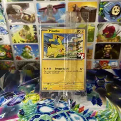 Pikachu SVP101 Scarlet & Violet Exclusive Ultra Rare Promo Pokemon Card * New * - Image 1