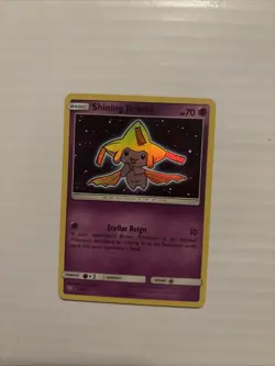 Pokemon TCG Shining Jirachi Holo Rare Card 42/73 Shining Legends Series - Image 1
