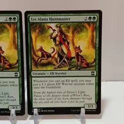 Magic The Gathering Lys Alana Huntmaster 176/249 LP Lot Of 2 Eternal Masters - Image 3