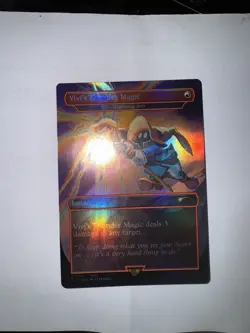 Vivi's Thunder Magic Foil MTG Final Fantasy Secret Lair Grimoire FAST SHIPPING✅✅ - Image 1
