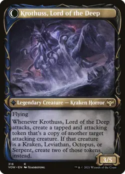 Runo Stromkirk (Showcase) (316) #316 (Foil) (NM) Crimson Vow VOW Magic MTG - Image 2