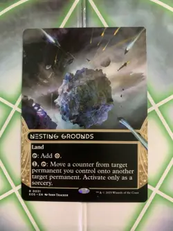MTG Nesting Grounds 0031 Rare Borderless Edge of Eternities: Stellar Sights NM - Image 1